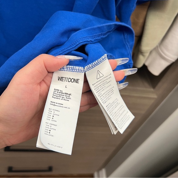 Welldone blue T shirt - Picture 4 of 7